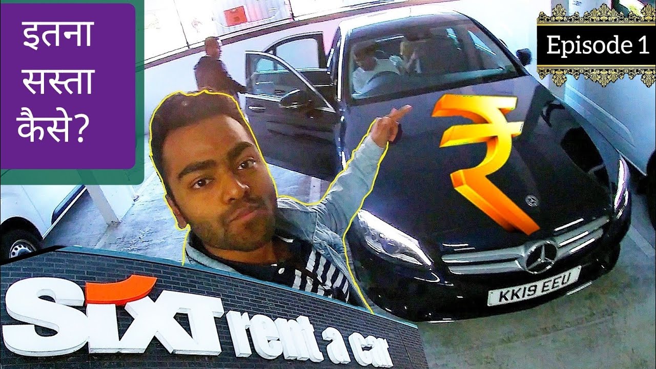 How to hire a CHEAP Self Drive Rental Car in UK | Hindi Vlog | Indian Students Scotland Trip | EP 1