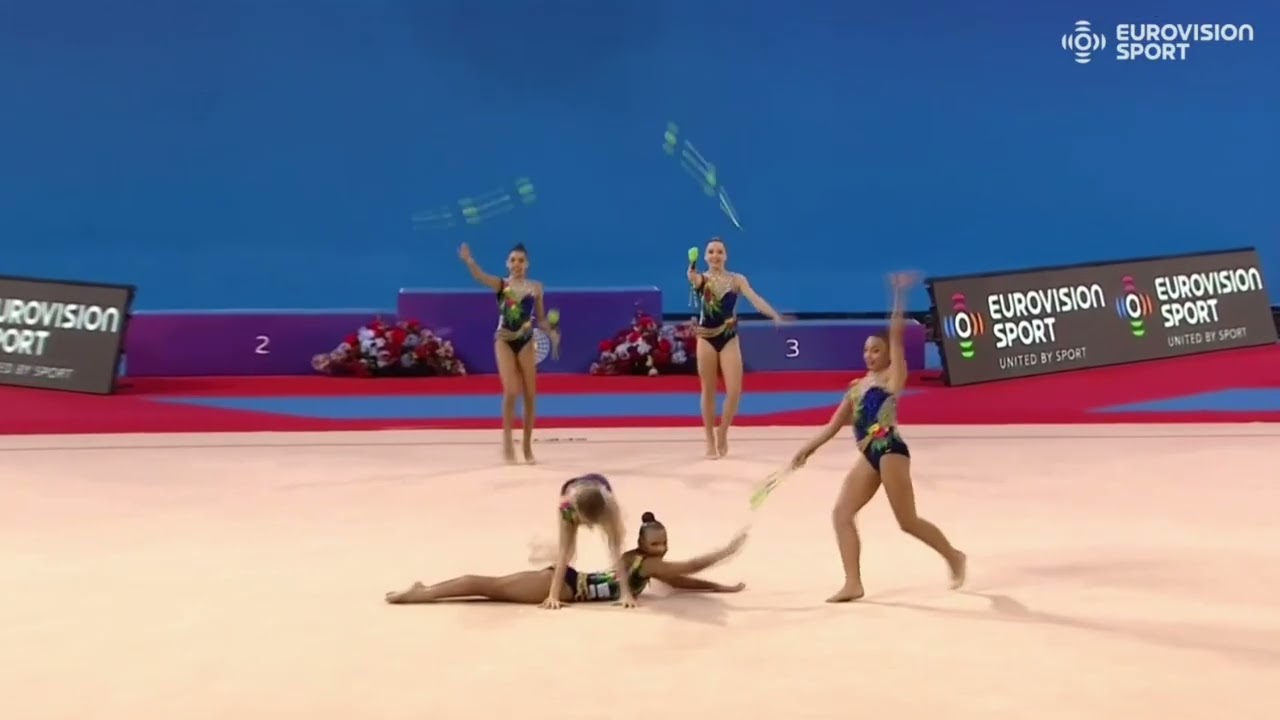BRAZIL (BRA) - 23.800 - 5 Clubs (Maças/Mazas ) Qualifications - 3rd FIG RG Junior World Champ.
