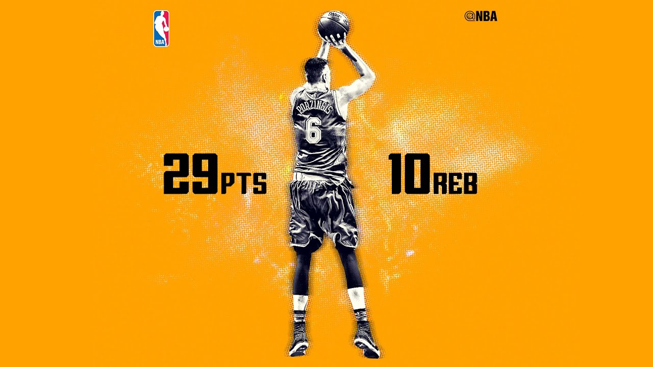 Kristaps Porzingis and Nikola Mirotic Duel in Chicago