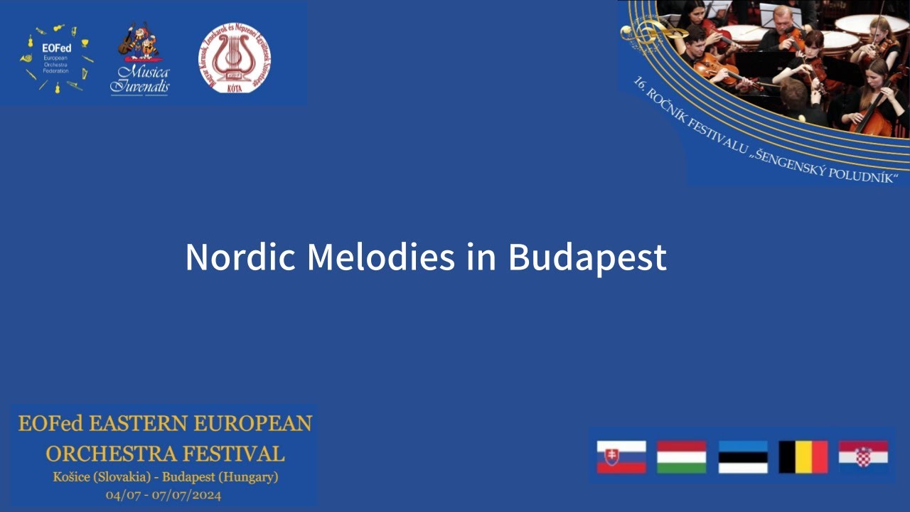 Nordic Echoes in Budapest | Grieg – Two Nordic Melodies Op.63 | Live 2024