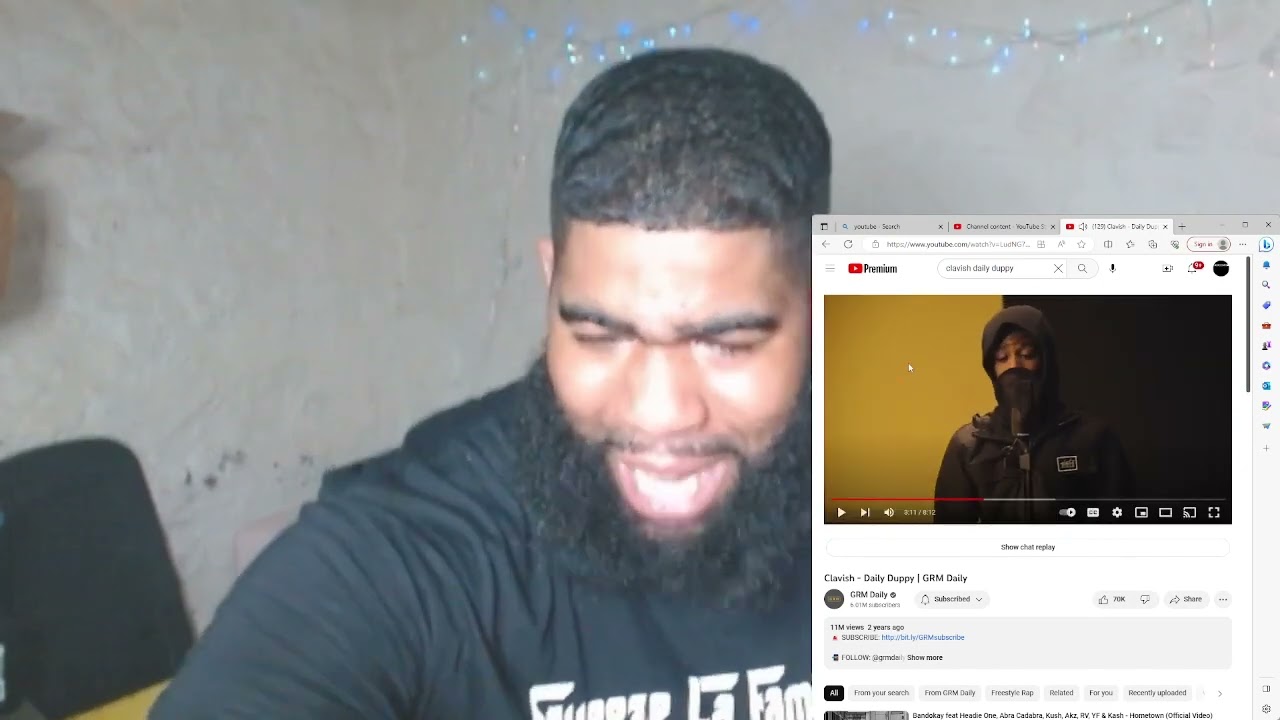 Clavish - Daily Duppy | GRM Daily|Reaction