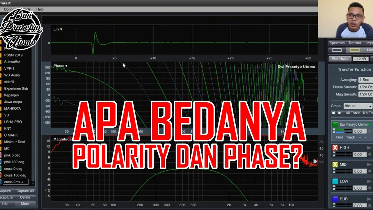 PERBEDAAN POLARITY DAN PHASE DENGAN SMAARTLIVE