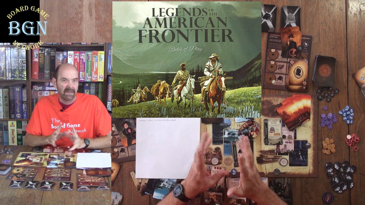 How to Play Legends of the American Frontier board game