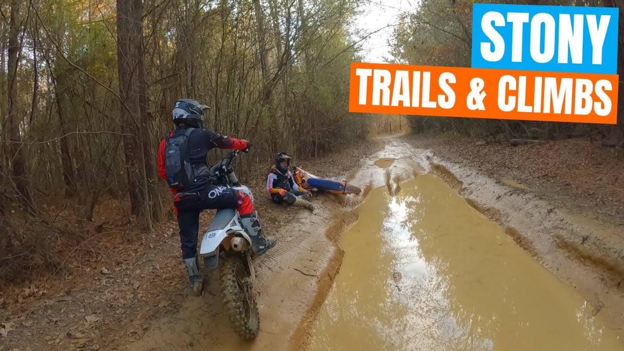 Stony Lonesome (Bremen, AL), Trails and Climbs - 12/4/2021 | KTM 350 EXC-F