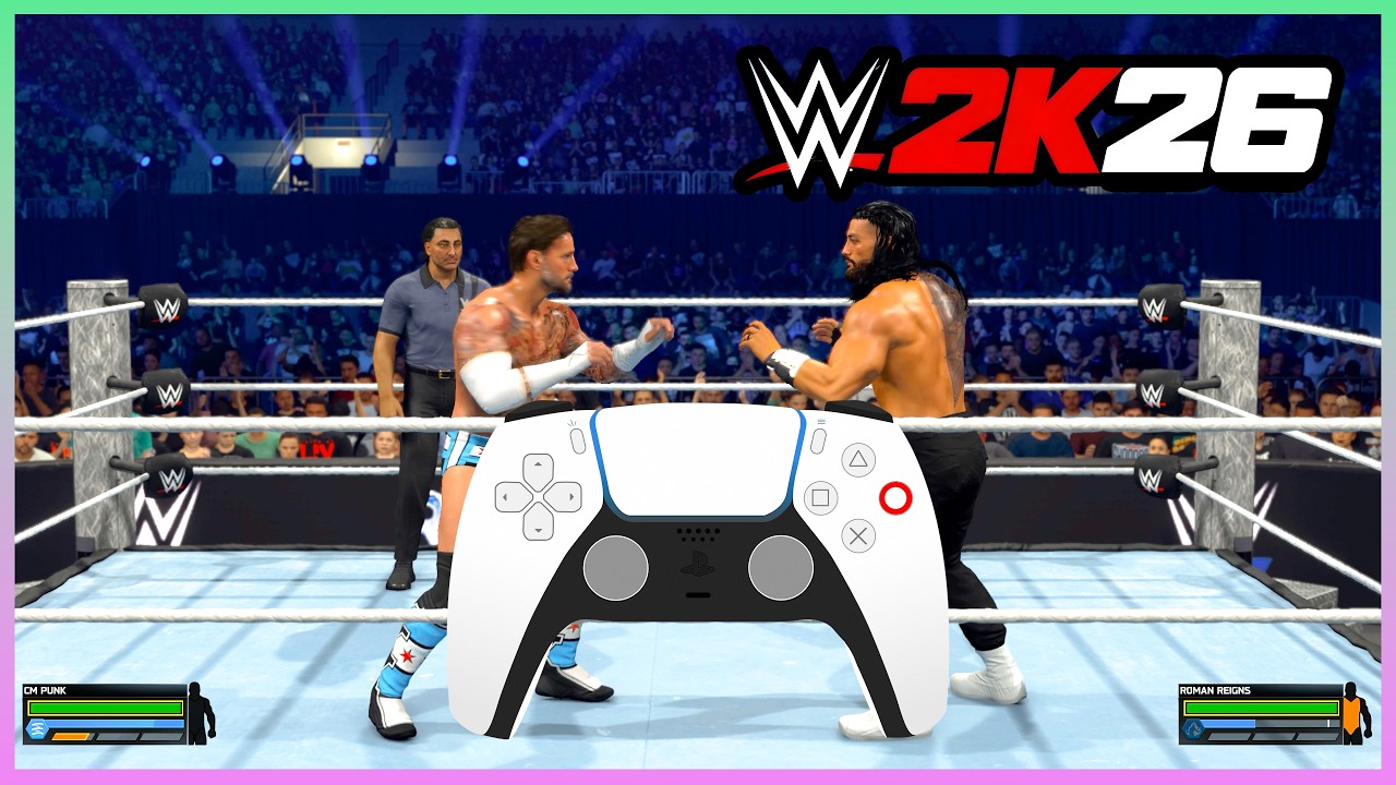 Учебное пособие по управлению в WWE 2K26 на PS4/PS5 &mdash; основы!