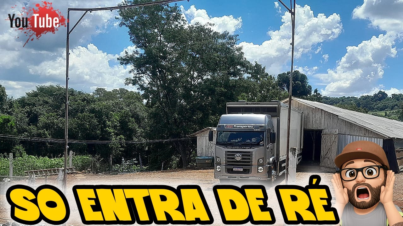 PEGUEI UMA ROTA DIFERENTE E QUASE ACABEI DERRUBANDO UNS FIOS...