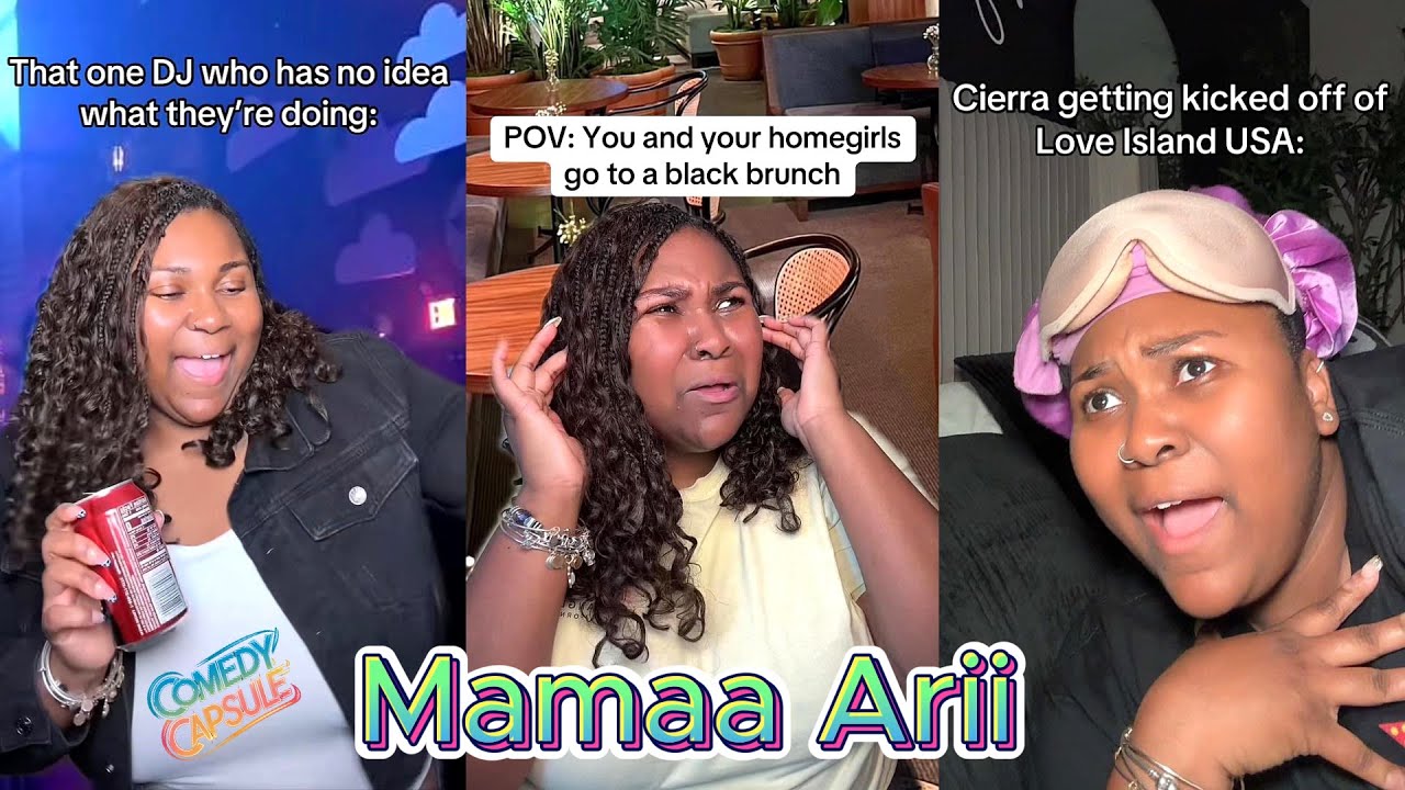 Try Not To Laugh *1 HOUR* New Mamaa Arii TikTok 2025 | Funny Mamaa Ari POV Videos 2025 #3