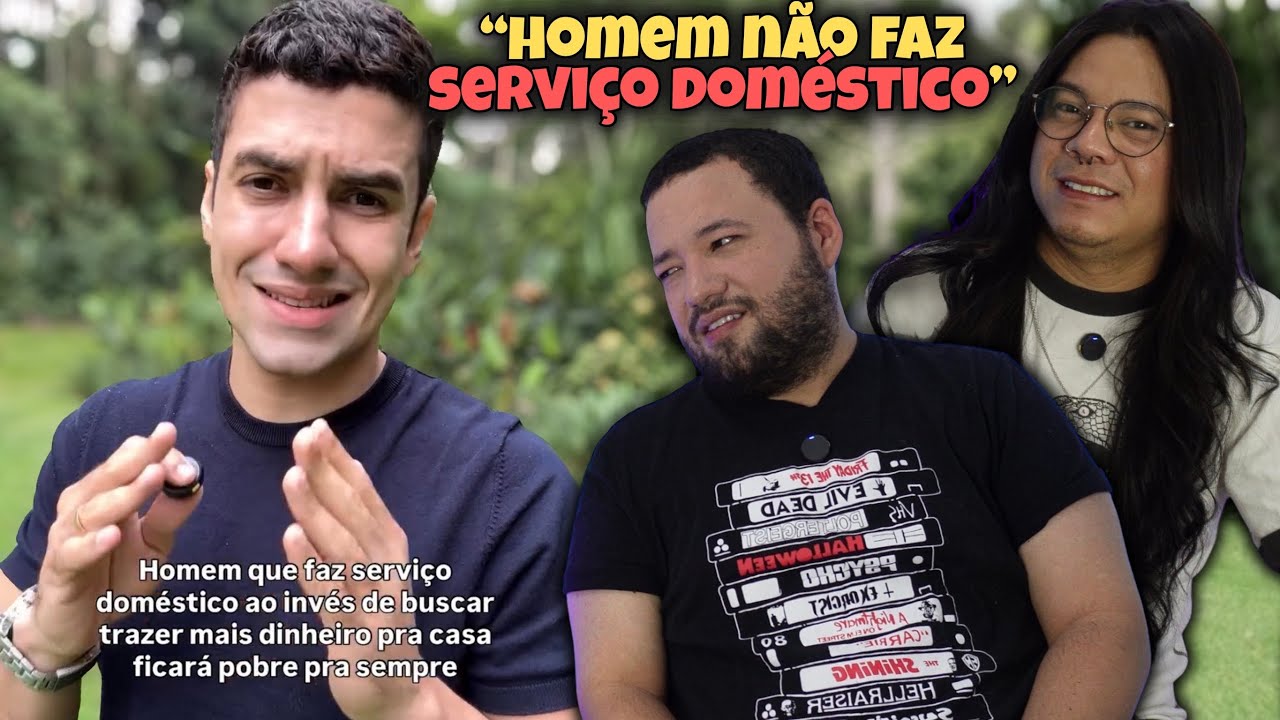 HOMEM NÃO PODE LAVAR LOUÇA | REACT