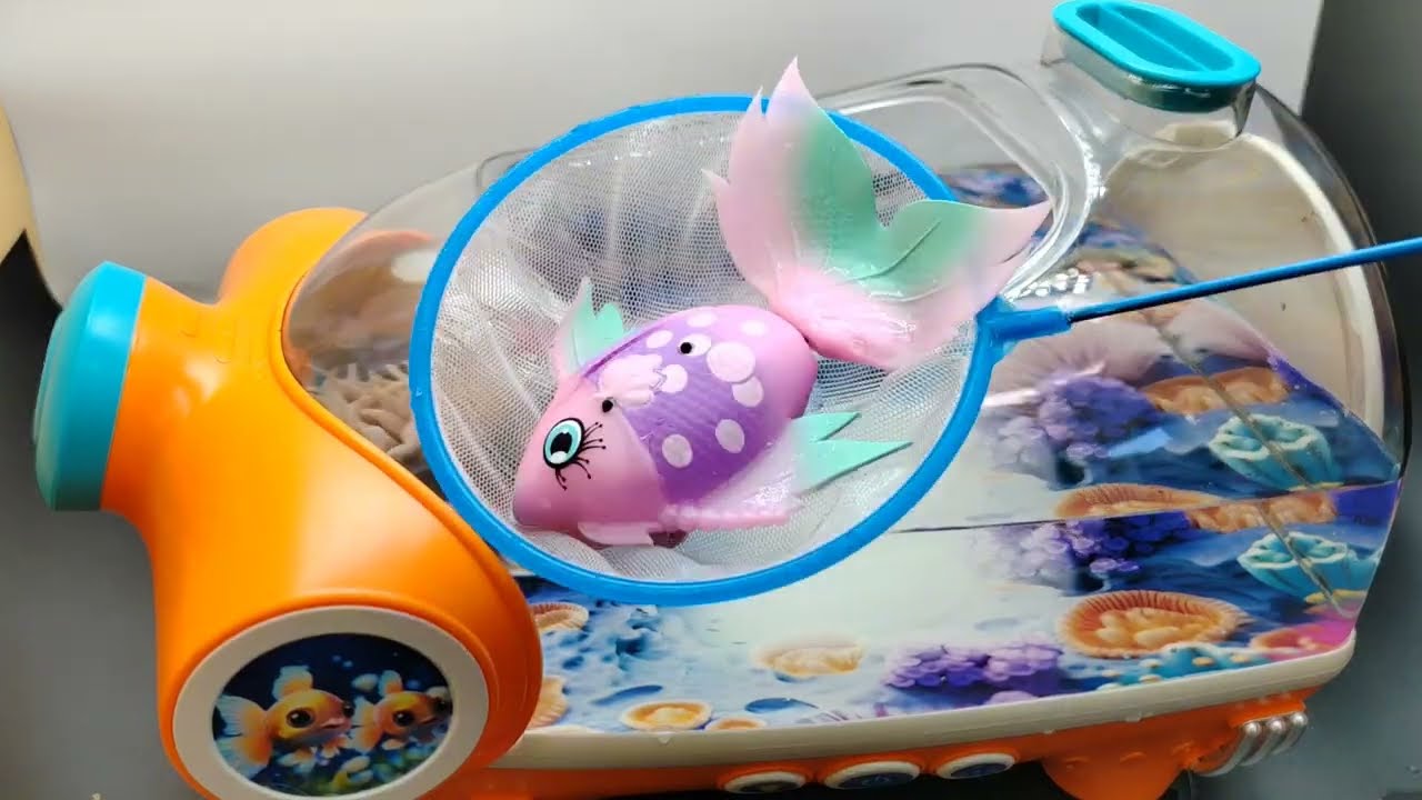 ZURU ROBO FISH and an aquarium for her🔥PETS ALIVE ASMR