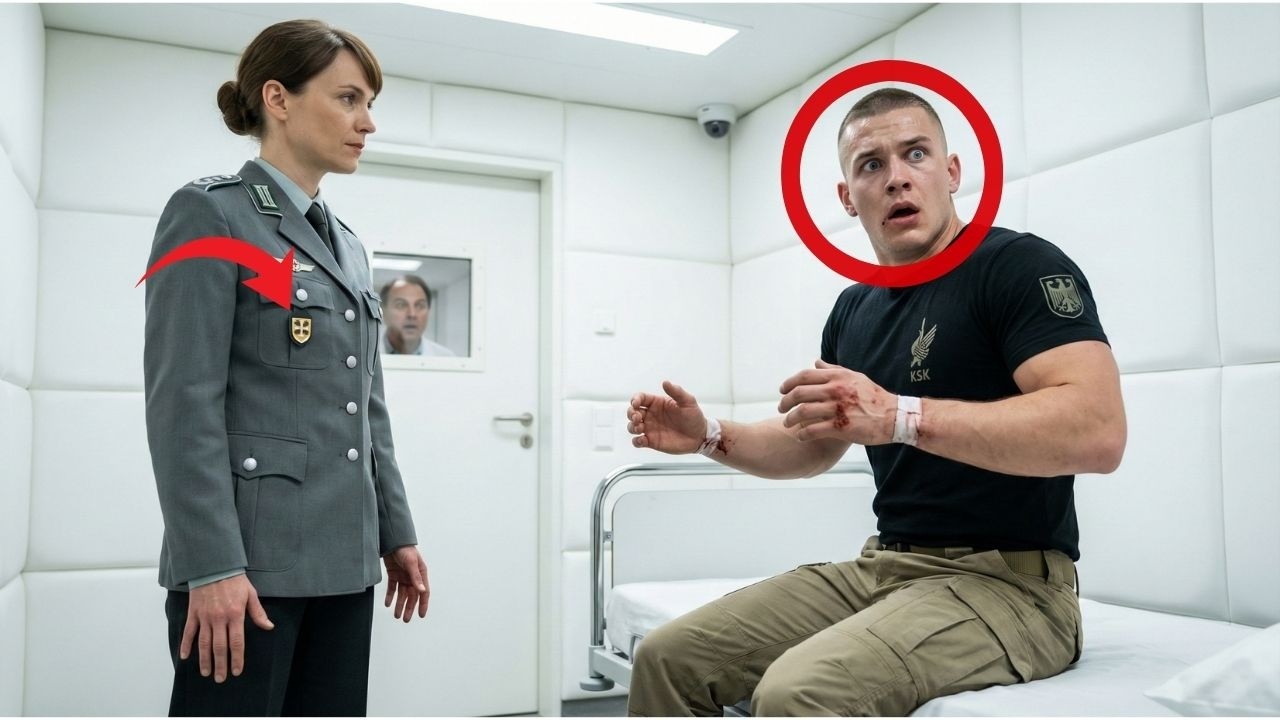 Sie war nur eine stille Krankenschwester — bis der KSK-Soldat angriff und geheime Worte hörte