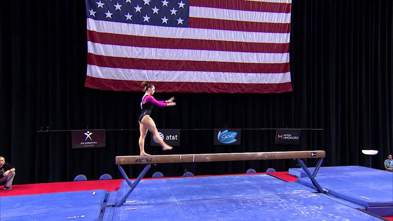 McKenna Kelley - Balance Beam - 2014 Nastia Liukin Cup