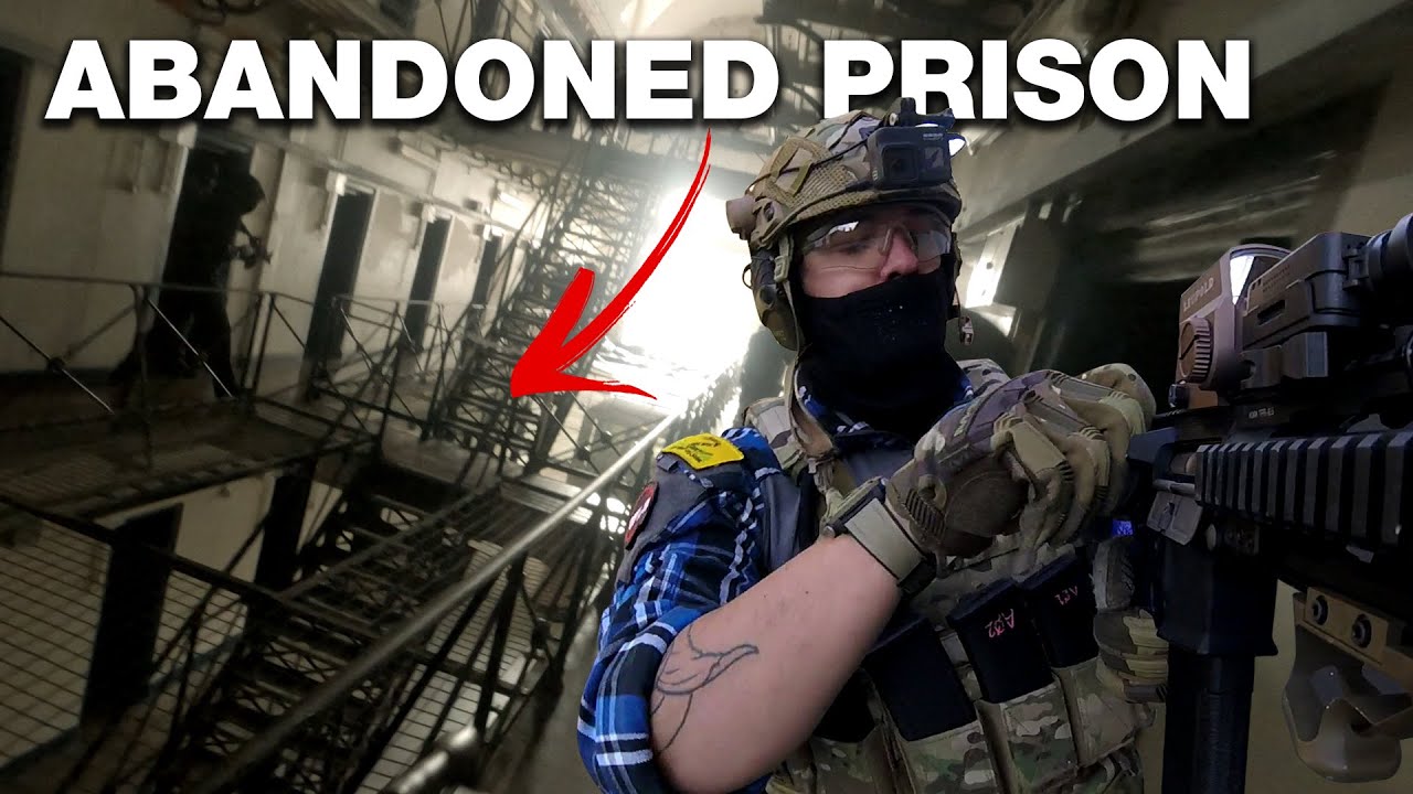 Airsoft in an ABANDONED PRISON | UCAP Vendetta Gameplay