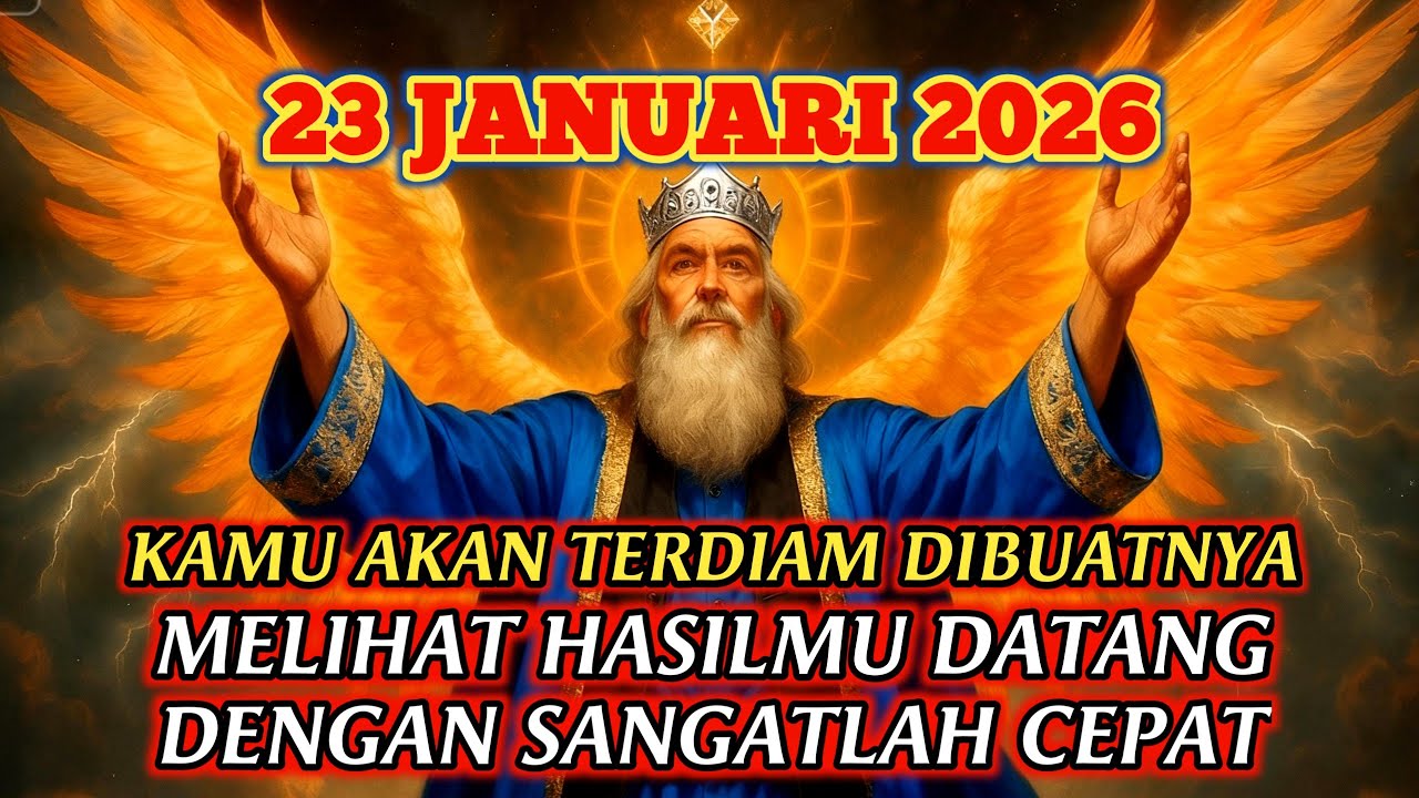 JIWA TERPILIH ✨ DI TANGGAL 23 JANUARI 2026 SEMESTA MEMBALIK KEADAANMU DENGAN CEPAT