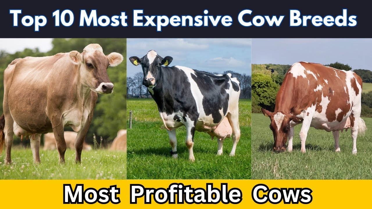 Top 10 Most Expensive Dairy Cattle Breeds In The World