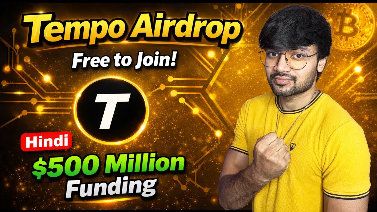 Tempo Airdrop Free to join Project with $500 Million Funding | SAGE Hindi