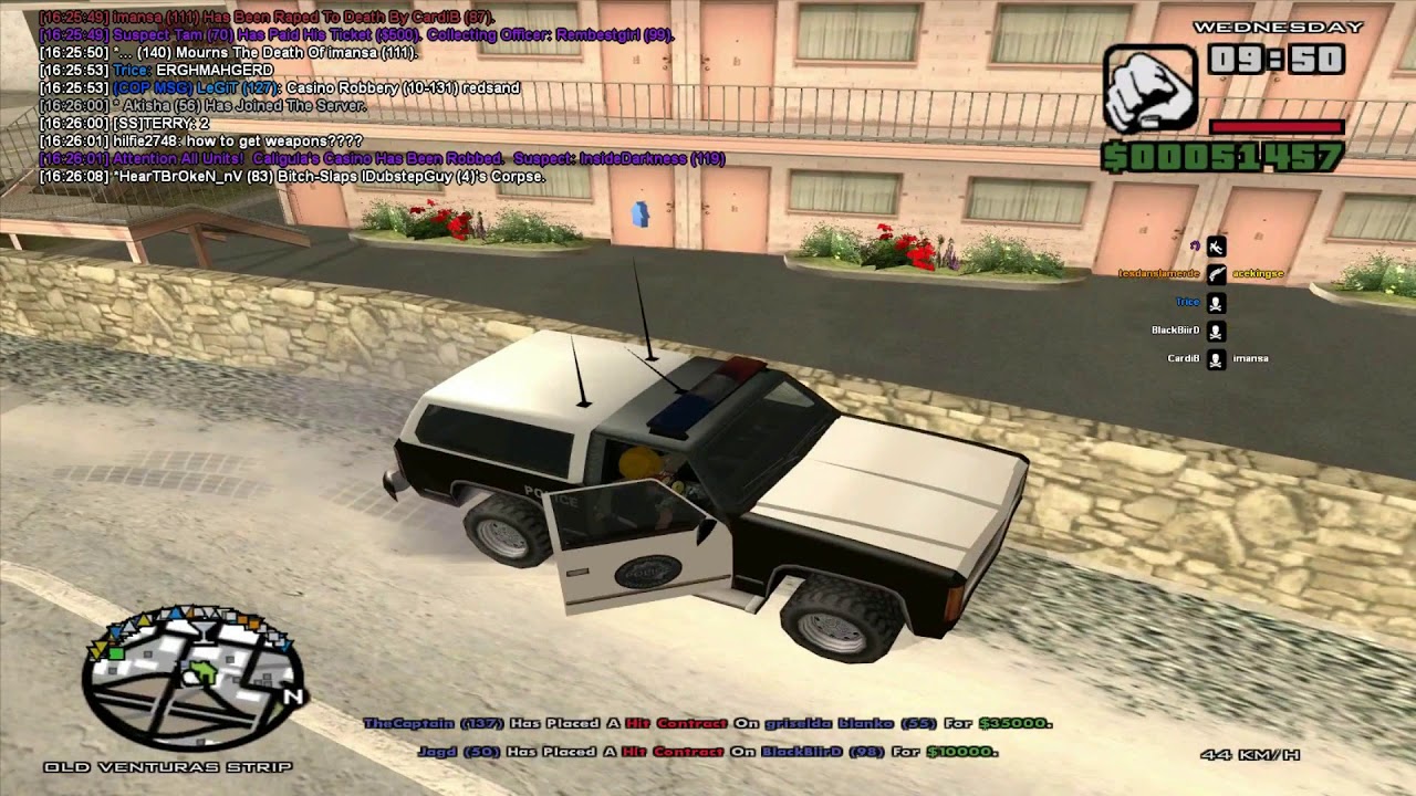GTA San Andreas CnR kuu01 Full Game Week