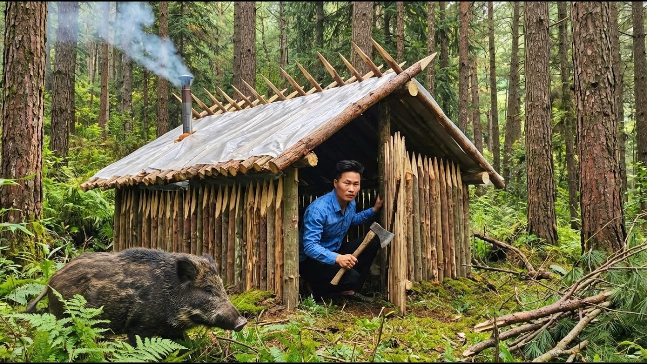 CEO Leaves the City for the Forest: No Food, No Fire Survival and a Wild Boar Encounter