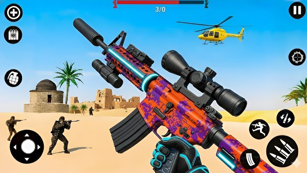 Counter strike Shooting Game - New Offline Mission Shooter Game - Android Gameplay 