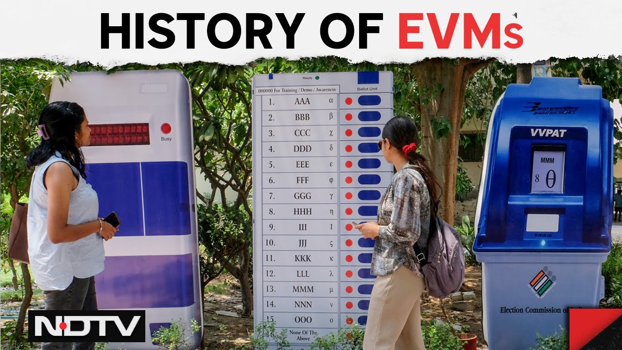The 27-Year History Of Electronic Voting Machines (EVM) In India