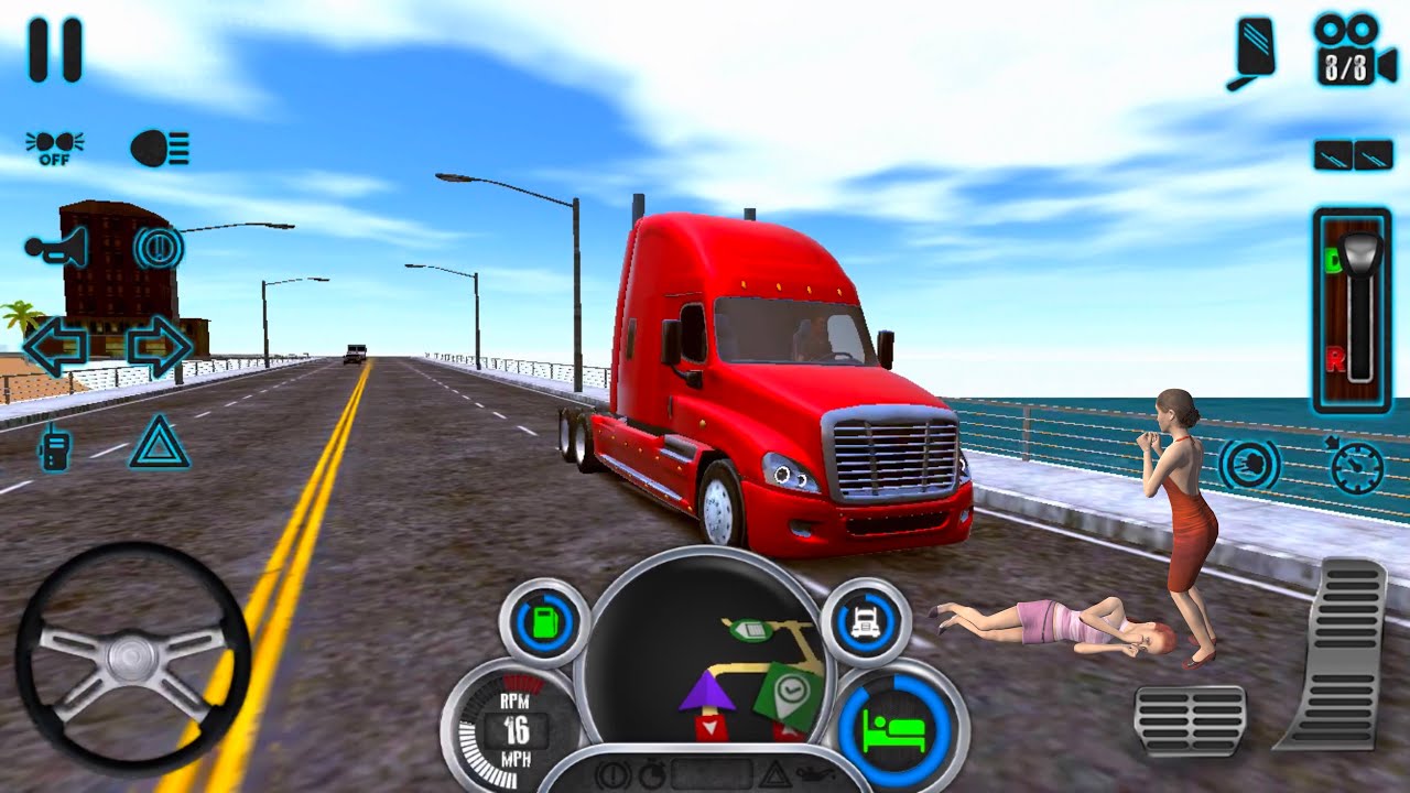 Truck Simulator USA Evolution 🚘👮&zwj;♂️ City Truck Driver Games - Truck Games 3D Android iOS