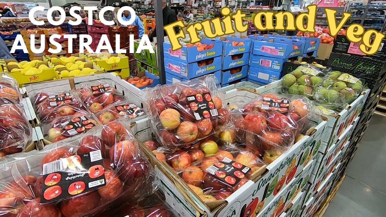 Shopping at COSTCO Australia - Fruit and Veg, Cooking Oils - YUMMY FOOD SAMPLES