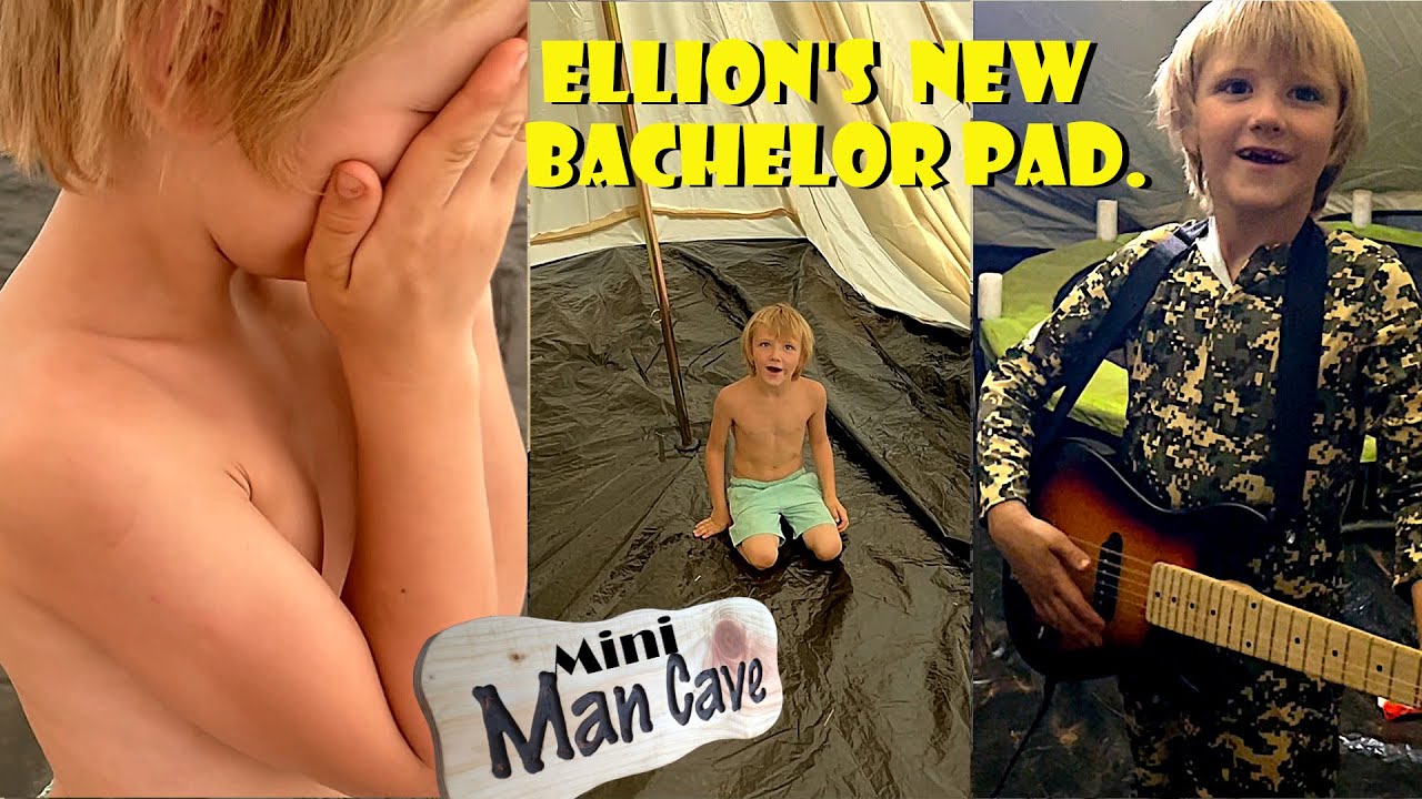 Paperlady Bought Us TENT-ZILLA! Turning A YURT Into Ellion's New Apartment