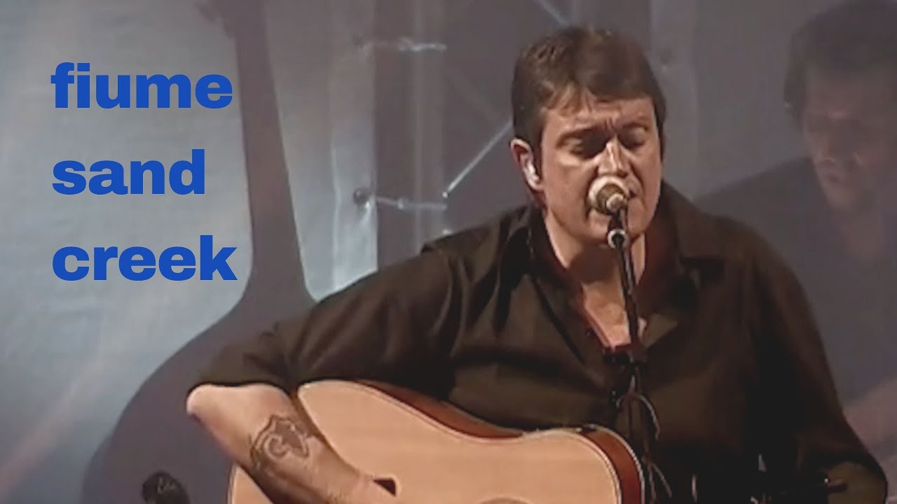 Cristiano De André - Fiume Sand Creek (De André canta De André Live Tour)