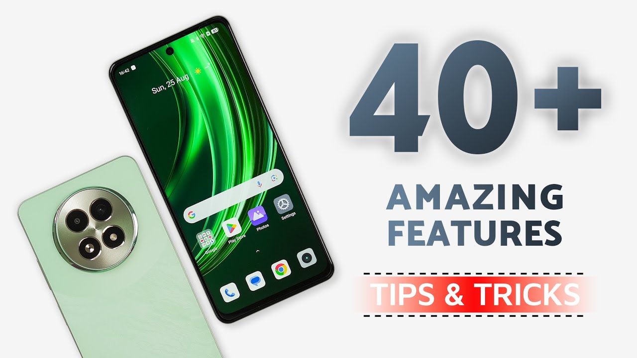 Realme 13 5G Tips & Tricks | 40+ Special Features - TechRJ