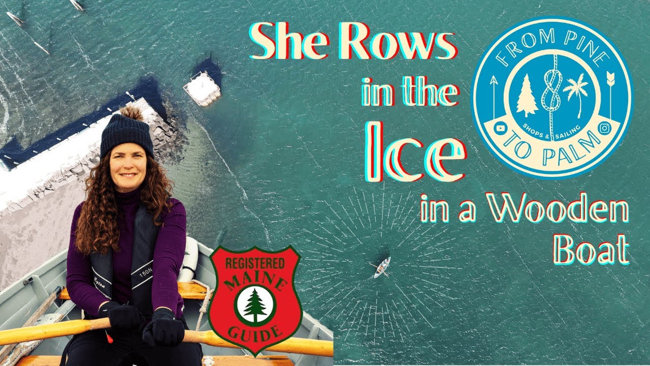 Let's Get Stuck in Some Ice! Winter Rowing in a Traditional Wooden Boat