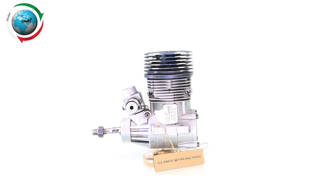 O.S. MAX 91 SZ-H RC, Glow, Heli Engine, O.S.Engines Mfg. Co., Ltd., Japan