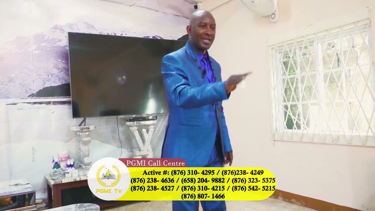 Prophet Rowe is greater than blindness | Prophet Roydel Rowe | PGMITv