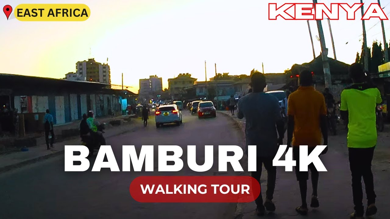 Bamburi by Night: Walking Tour Through Mombasa's Party Capital (4K) 🇰🇪
