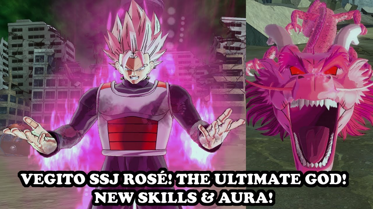 WHAT IF: SSJ ROSÉ VEGITO BLACK! NEW SKILLS & AURA! BLADE OF JUSTICE! Dragon Ball Xenoverse 2 Mods