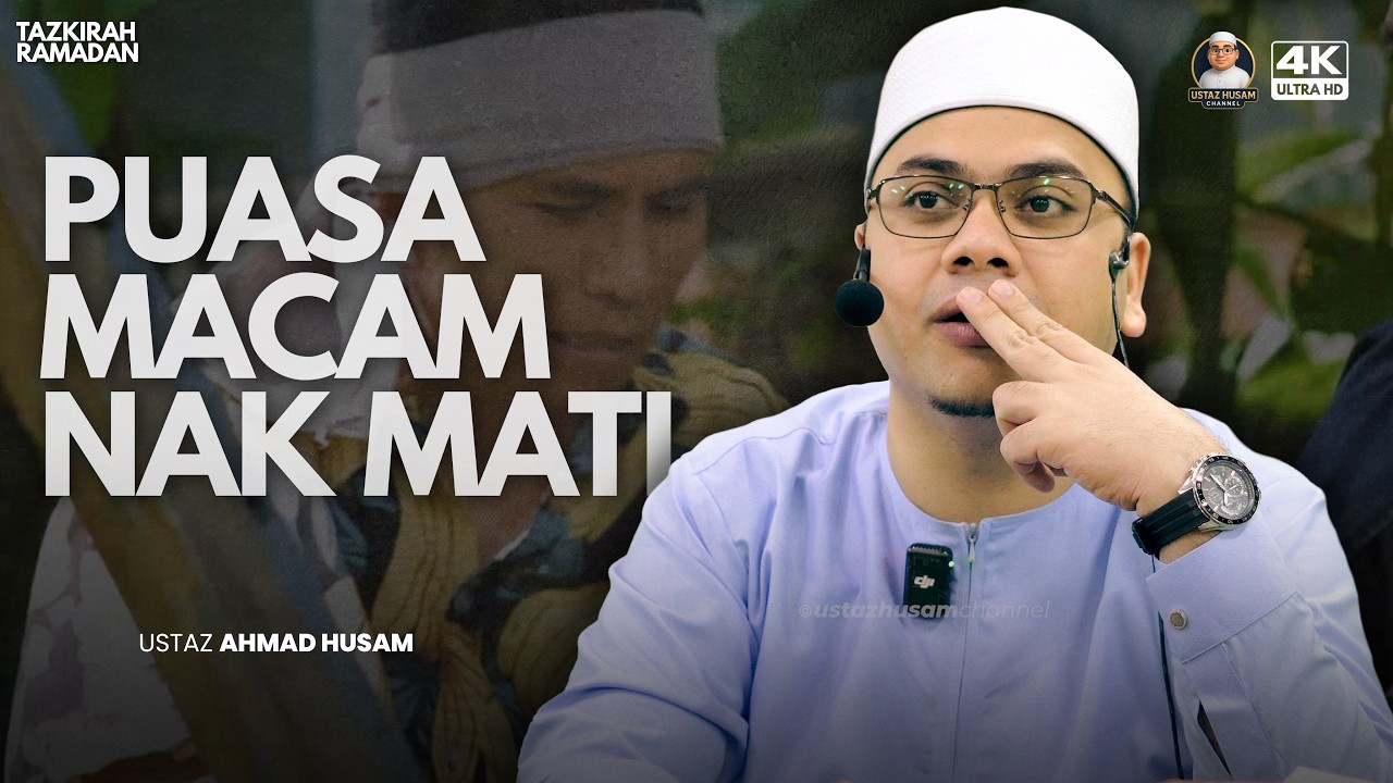 Puasa Baru Seminggu, Dah Kalut Nak Raya :: Ustaz Ahmad Husam