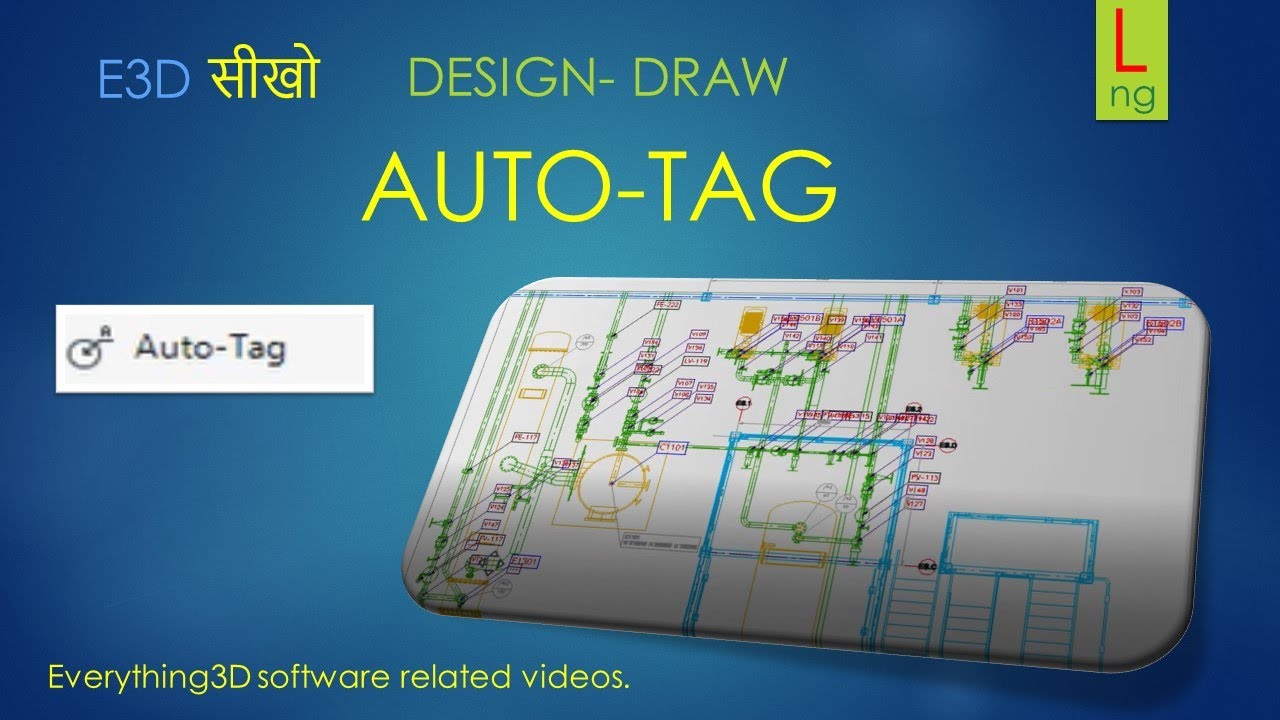 How to create auto labeling or auto tagging in E3D?
