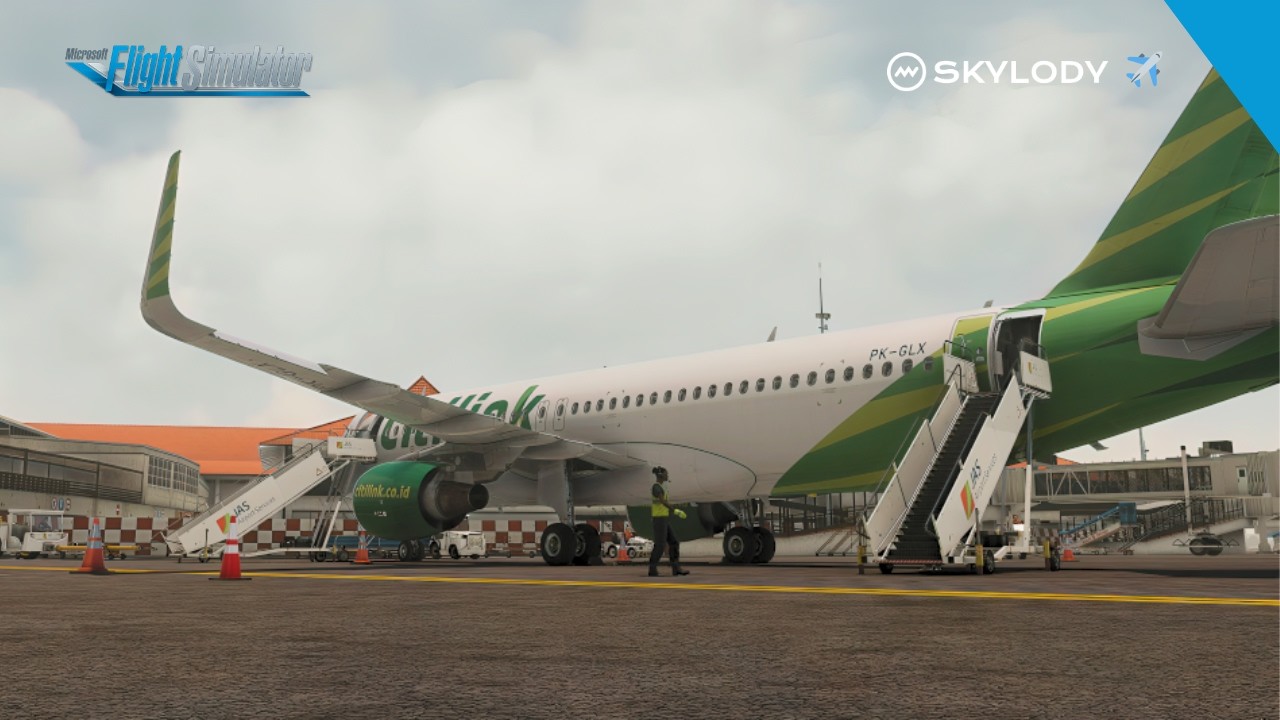 Flight Simulator: Fenix A320 | Jakarta ✈ Makassar | Citilink Indonesia | MSFS2020