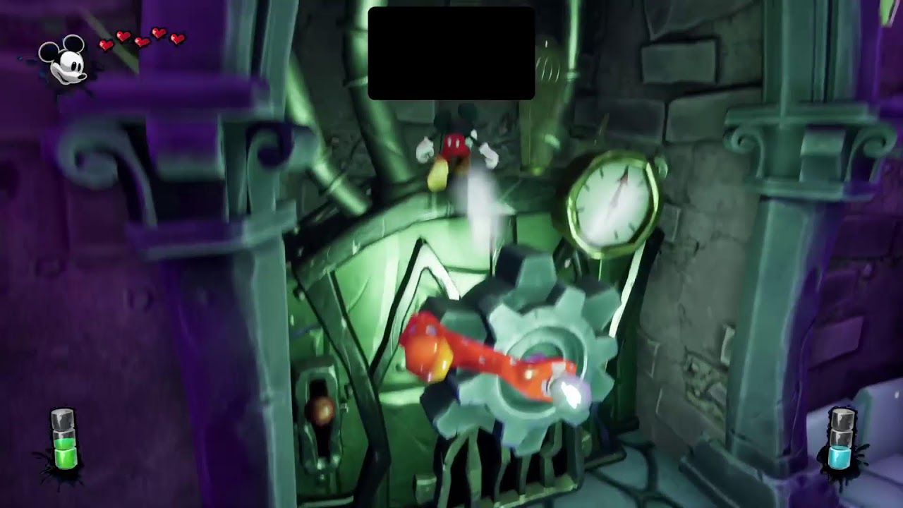 descubriendo y probando Epic Mickey Mouse Rebrushed