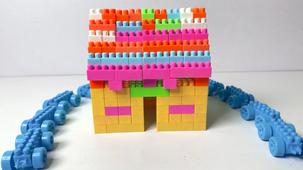 Satisfying DIY Blocks House / ASMR /Building Blocks / Blocks Game / Building Blocks fun.