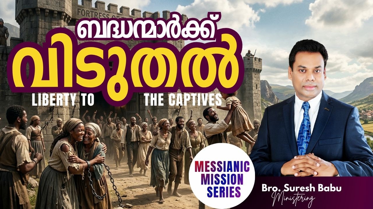 🛑 Br. Suresh Babu Ministering 🛑  Sunday Online Service | Malayalam Christian Message