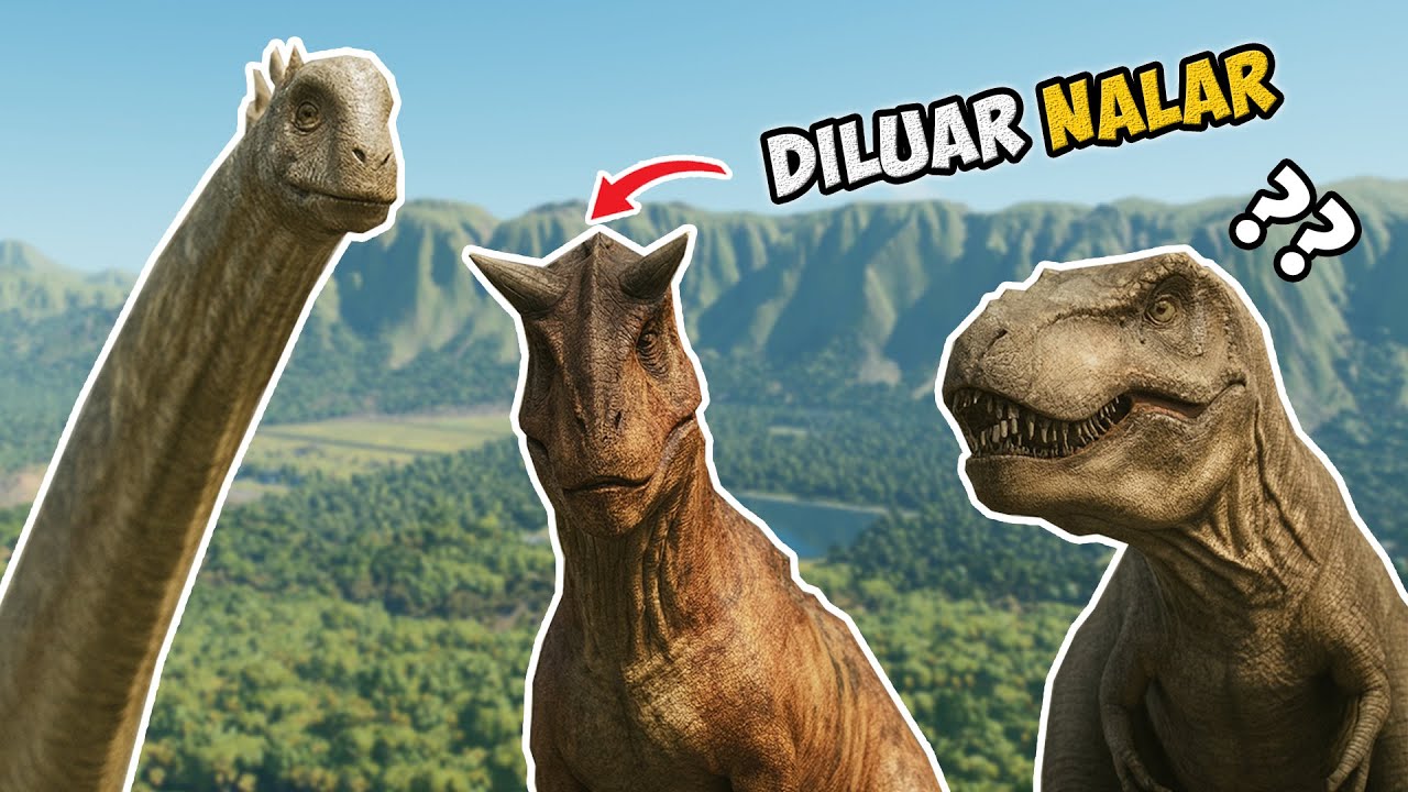 Gua Bikin Kebun Dinosaurus Tapi 100% MELANGGAR ETIKA di Jurassic World Evolution 3
