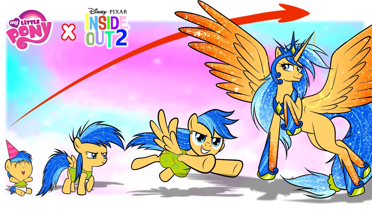 My Little Pony Growing Up Into Inside Out 2 Full | GO WOW
