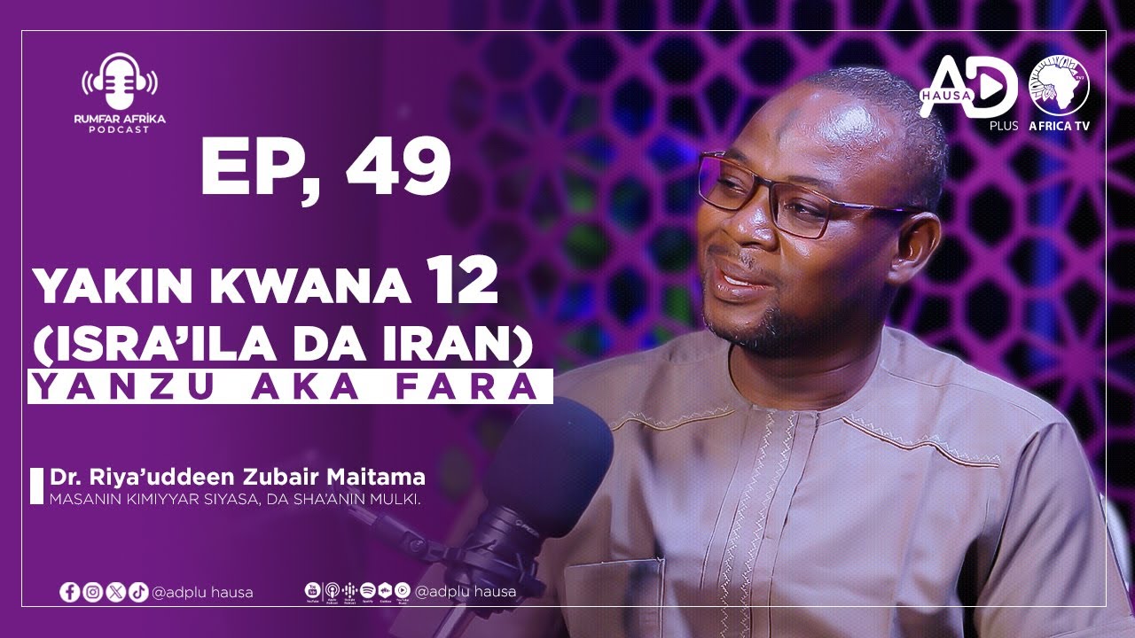 EP_49 | YAƘIN ISRA'ILA DA IRAN DA KUMA NAHIYAR AFRICA | DR. RIYA'UDDEN ZUBAIR MAITAMA | BUK, KANO
