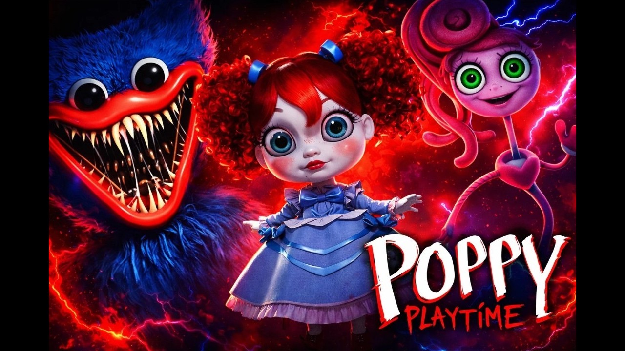 ПОБЕГ ОТ ХАГИ ВАГИ ПОЗАДИ/ ВСТРЕЧА С МАМОЙ ДЛИННЫЕ НОГИ. POPPY PLAYTIME#1прохождение
