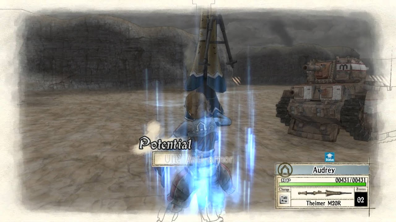 Valkyria Chronicles - Jann's Challenge (A Rank 60fps)