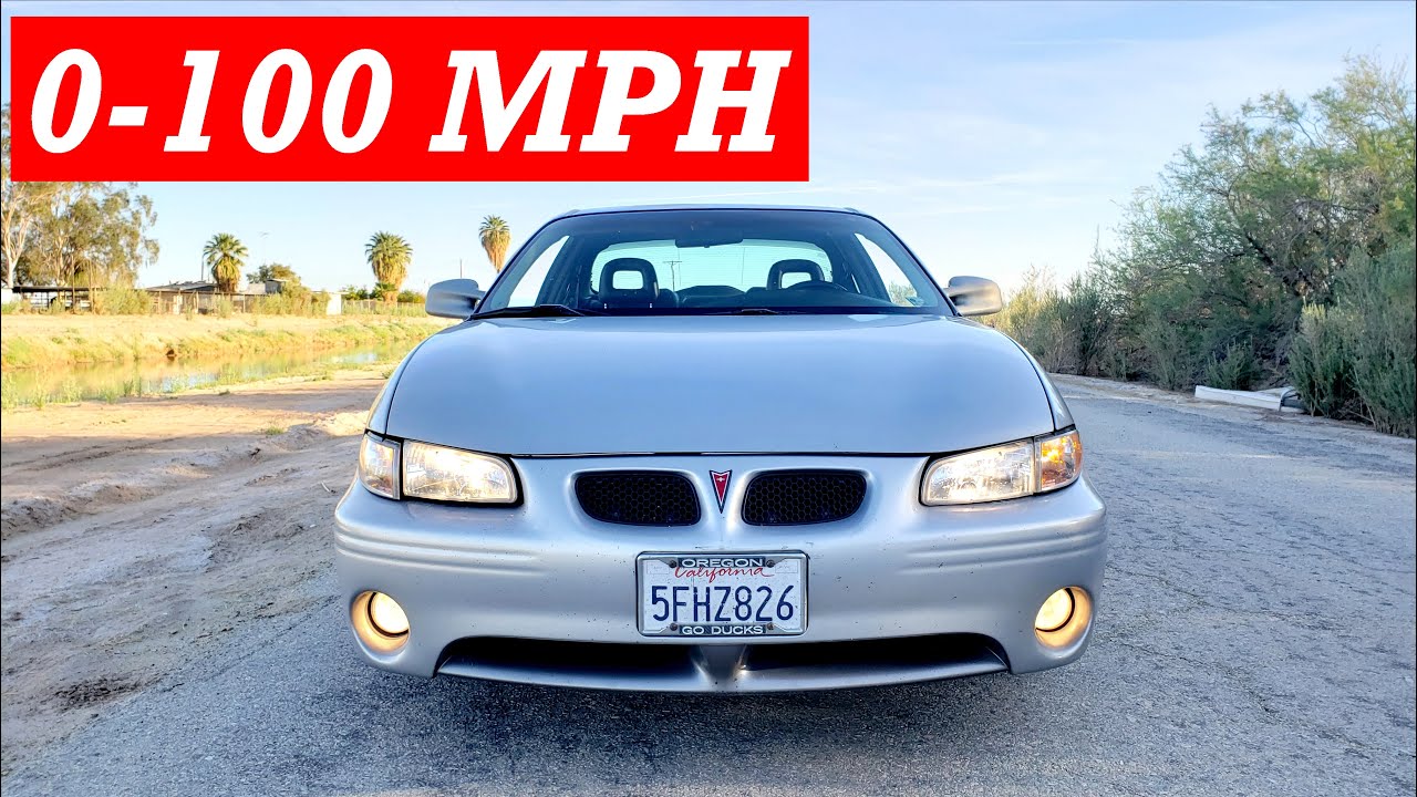 1998 Pontiac Grand Prix GTP 0-100 MPH Tests
