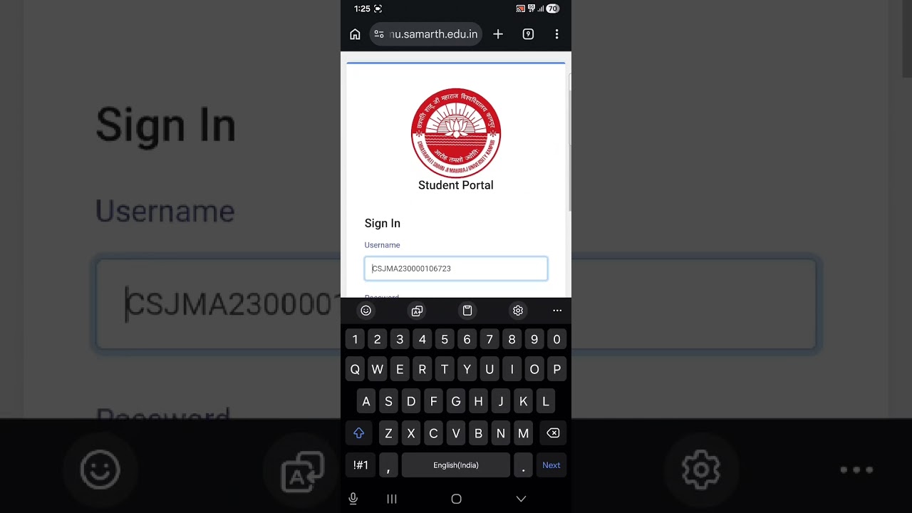 How to login in samarth portal new video#samarth portal #csjmukanpur 