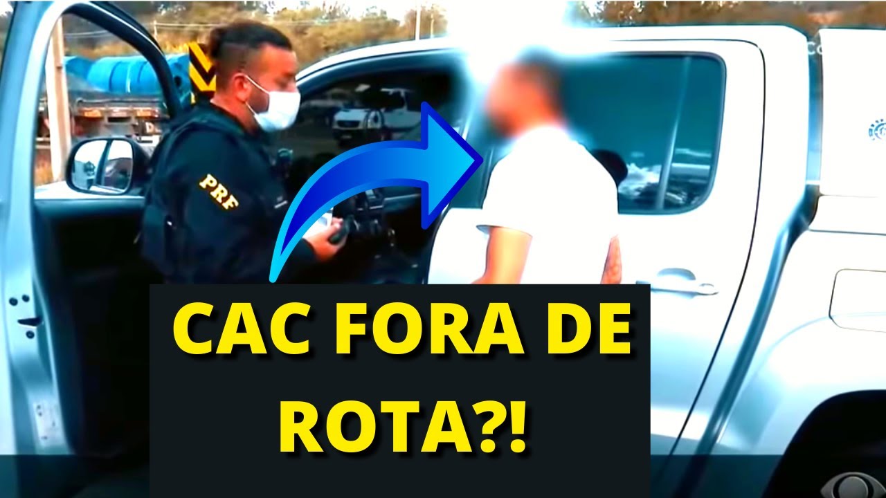 POLICIAL REAGINDO: PRF ABORDANDO UM CAC, LINHA DE COMBATE - 26/08/2021