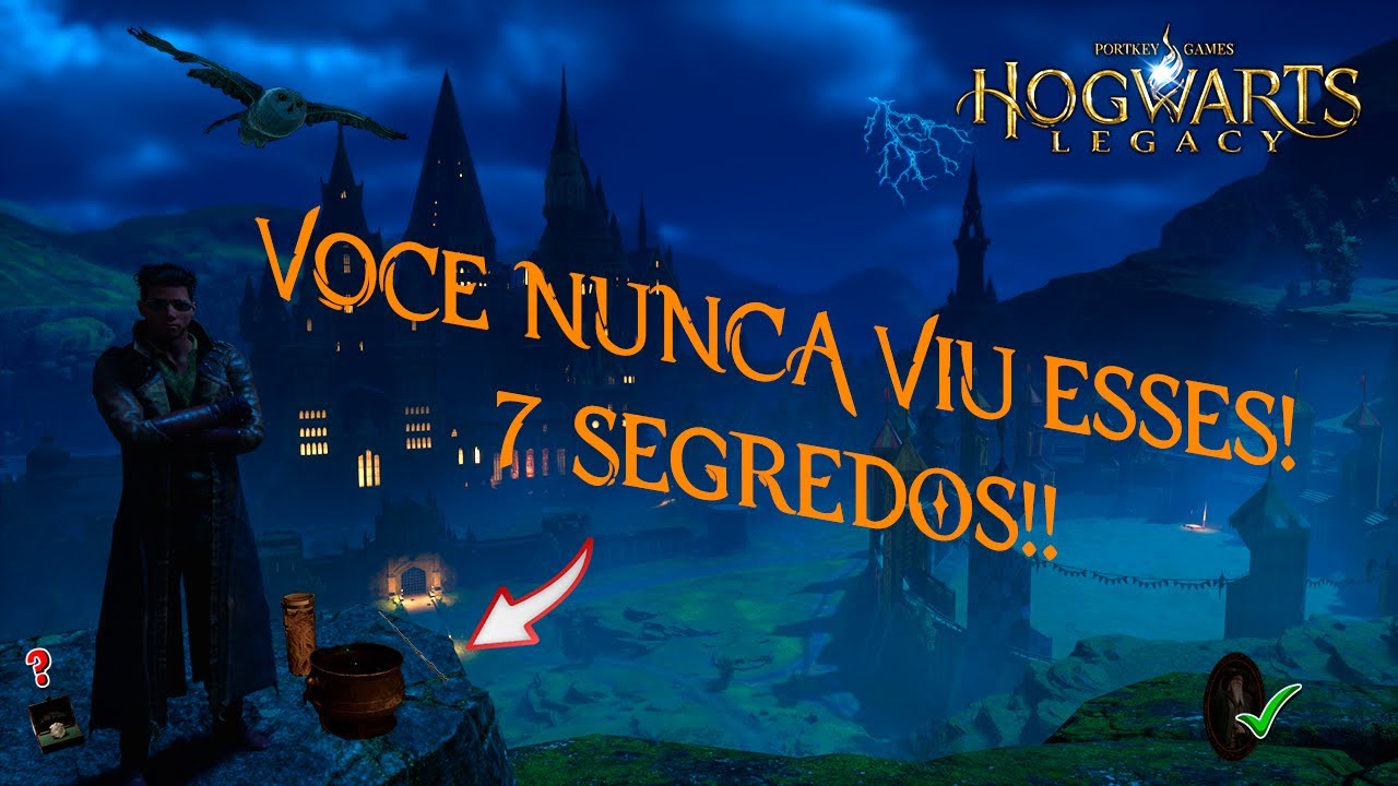 Hogwarts Legacy: 7 SEGREDOS que Você PRECISA Descobrir!