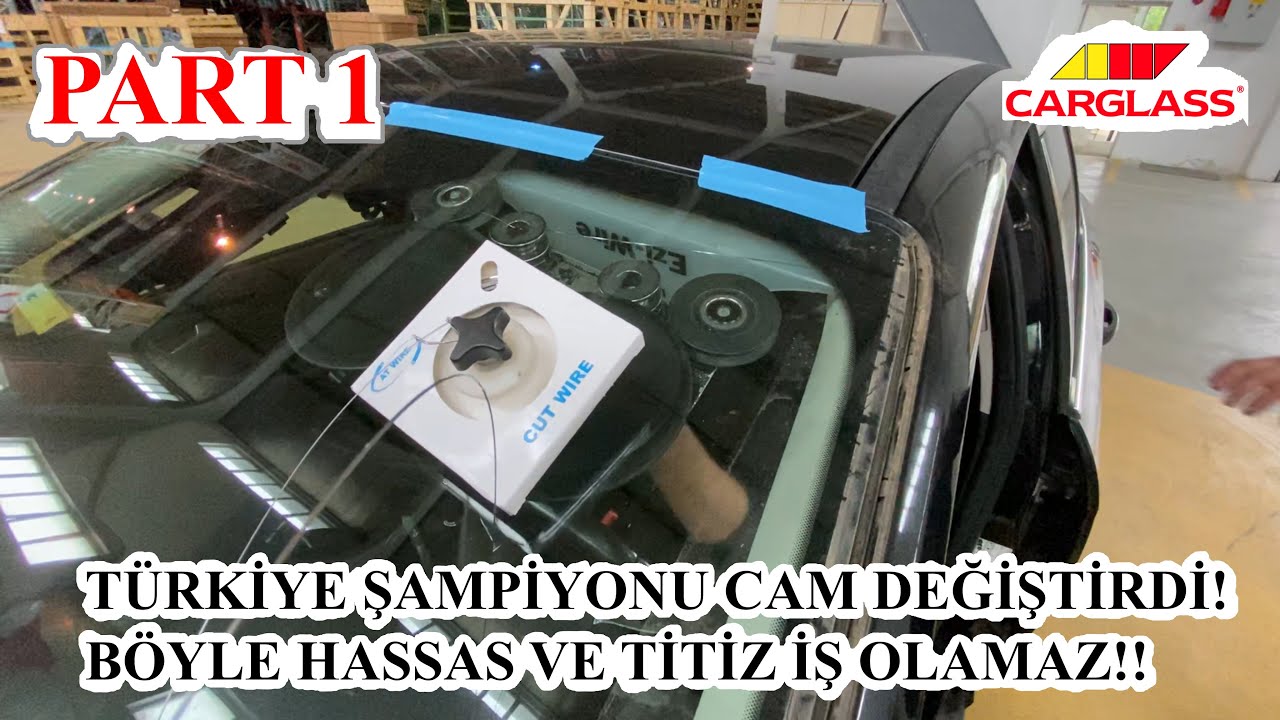 Part 1: Ford Focus rezistanslı ön cam değişimi | Kaskoyu deldirmedik | Böyle temiz iş yok | Vlog 15