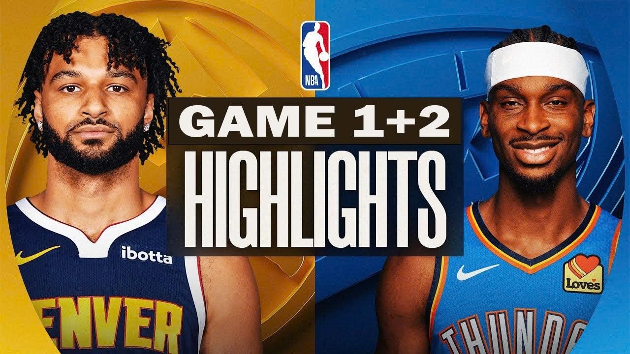 Oklahoma City Thunder Vs Denver Nuggets Game 1ST + 2ND Highlights - FEB 01,2025 | NBA